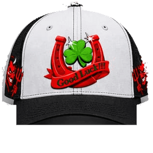Two-Tone White / Black Trucker